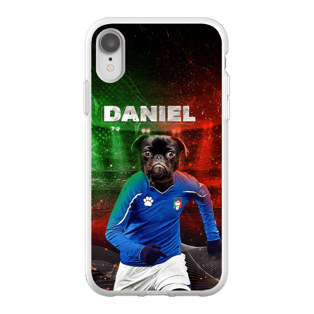 Funda para móvil personalizada &#39;Italia Doggos Soccer&#39;