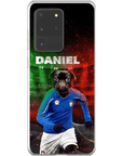 Funda para móvil personalizada 'Italia Doggos Soccer'