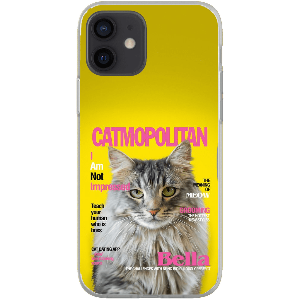 Funda para móvil personalizada &#39;Catmopolitan&#39;