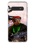 Funda para teléfono personalizada 'Rambo Doggo'