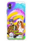 Funda personalizada para teléfono con 2 mascotas 'The Fresh Pooch'