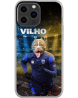 Funda para móvil personalizada 'Finland Doggos Soccer'