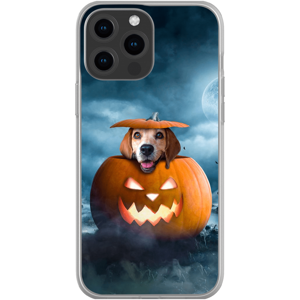 Funda para móvil personalizada &#39;The Pawmpkin&#39;