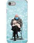 Funda para móvil personalizada 'Bernard y su mascota'