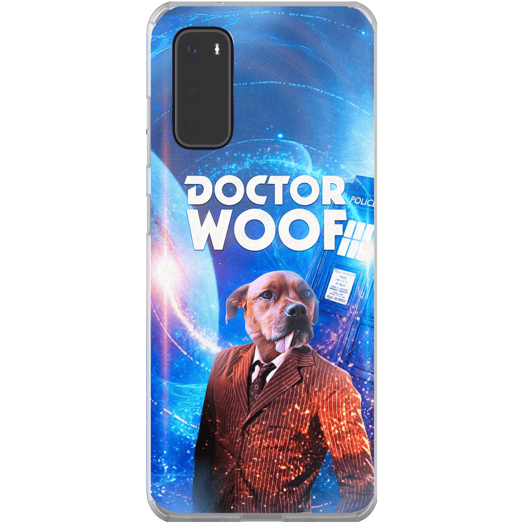 &#39;Dr. Funda de teléfono personalizada Woof (masculino)