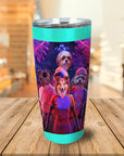 Vaso personalizado para 4 mascotas 'Chewing Things'