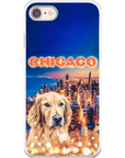 Funda para teléfono personalizada 'Doggos Of Chicago'