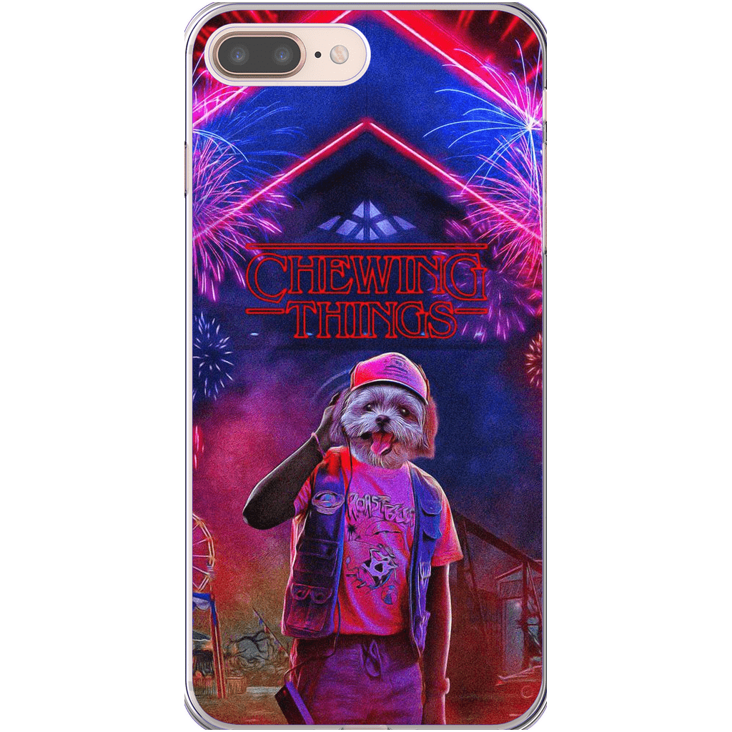 Funda para móvil personalizada &#39;Masticar cosas&#39;