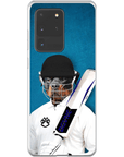 Funda para teléfono personalizada 'El jugador de críquet'