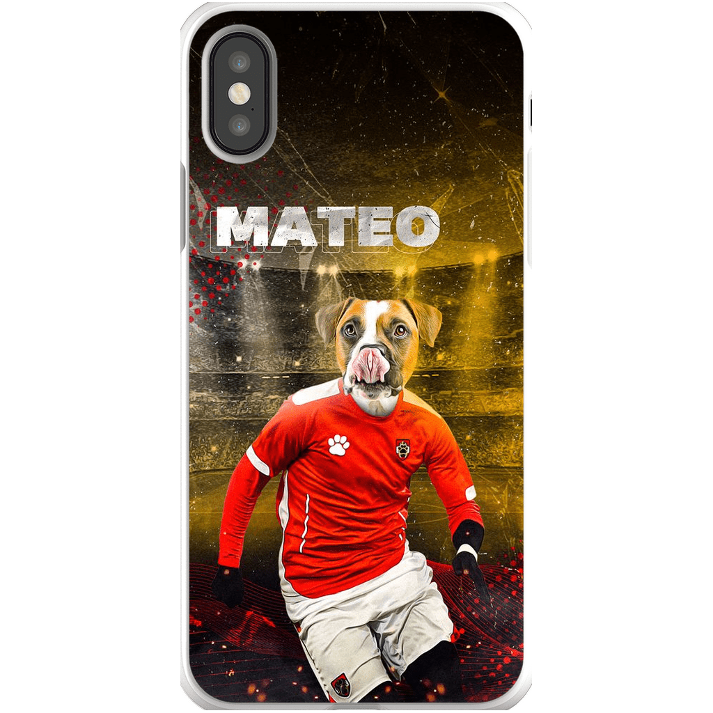 Funda para móvil personalizada &#39;Austria Doggos Soccer&#39;