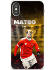 Funda para móvil personalizada 'Austria Doggos Soccer'