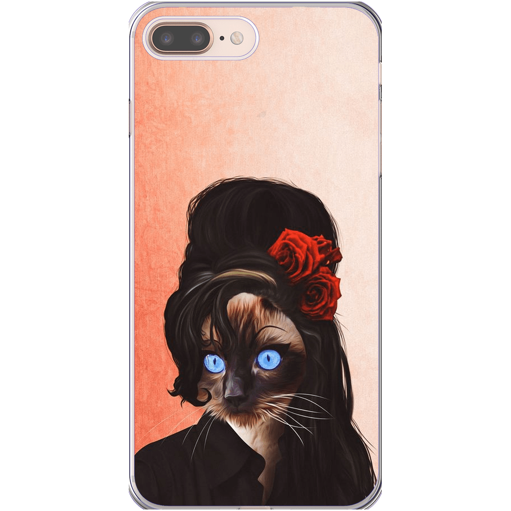 Funda personalizada para teléfono &#39;Amy Cathouse&#39;