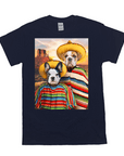 Camiseta personalizada para 2 mascotas '2 Amigos' 