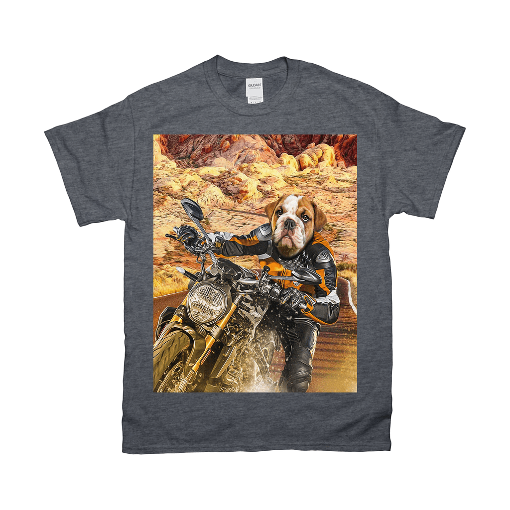 Camiseta personalizada para mascotas &#39;Dogati Rider&#39;