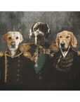 Puzzle personalizado de 3 mascotas 'La Brigada'