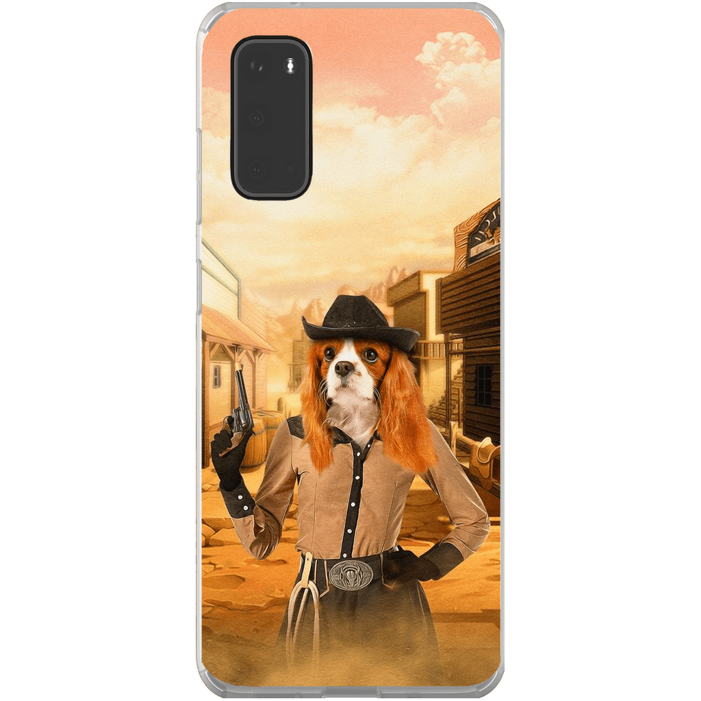 Funda para móvil personalizada &#39;La Vaquera&#39;