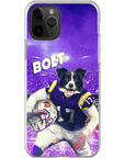 Funda para teléfono personalizada 'Louisiana State Doggos'