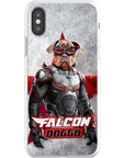 Funda para móvil personalizada 'Falcon Doggo'