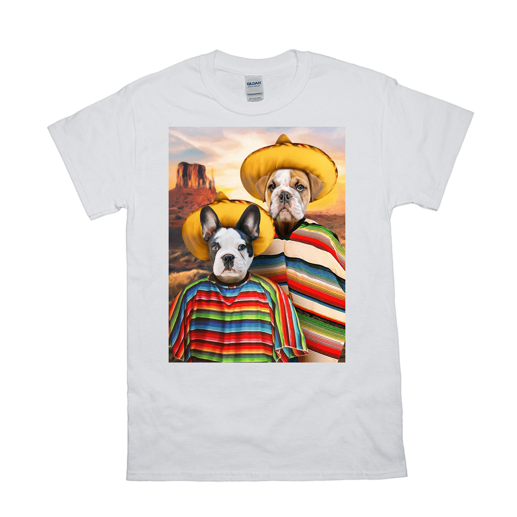 Camiseta personalizada para 2 mascotas &#39;2 Amigos&#39; 