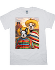 Camiseta personalizada para 2 mascotas '2 Amigos' 