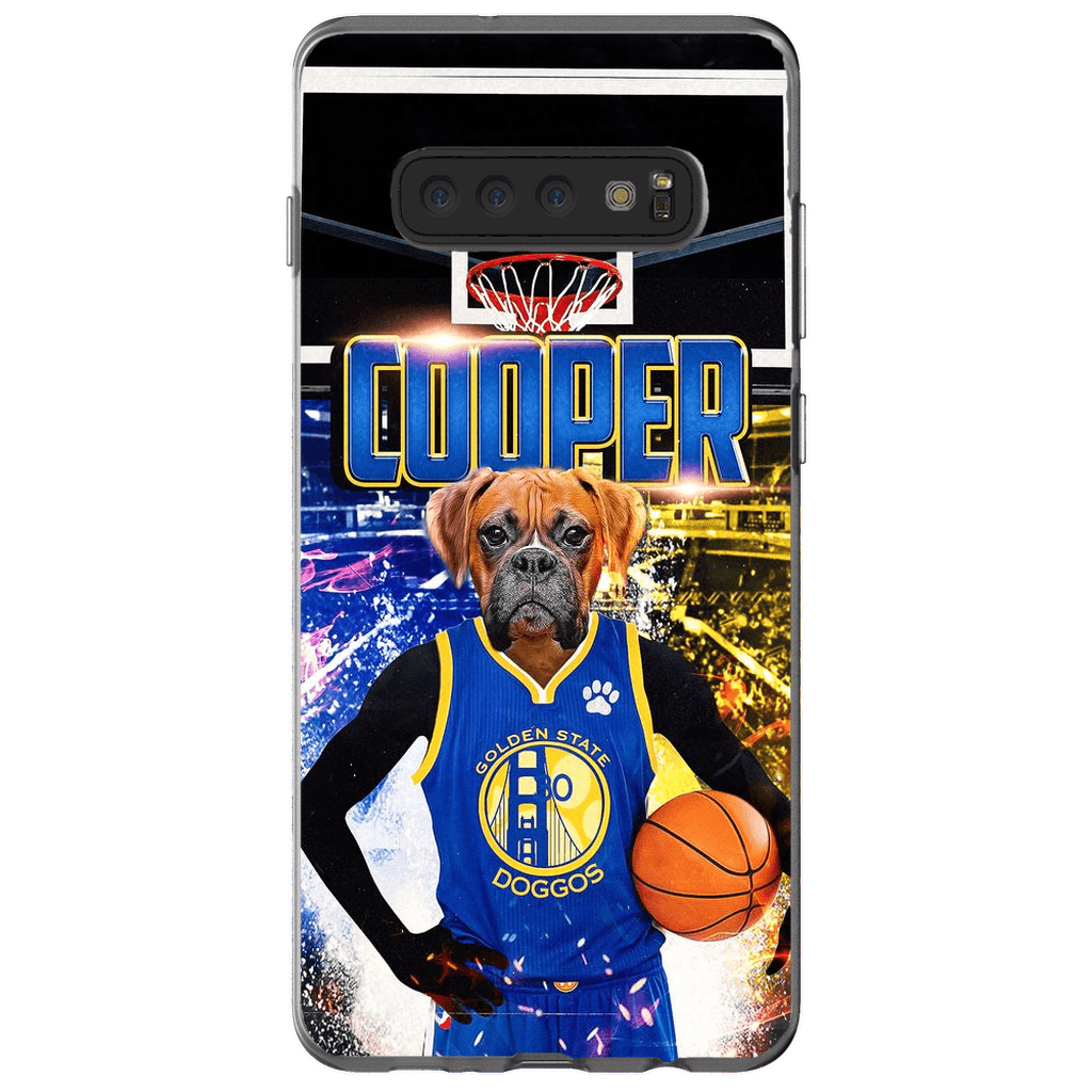 Funda para teléfono personalizada &#39;Golden State Doggos&#39;