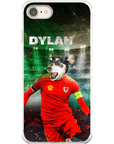 Funda para teléfono personalizada 'Wales Doggos Soccer'