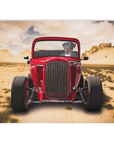 Manta personalizada para mascotas 'The Hot Rod'