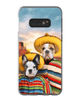 '2 Amigos' Funda personalizada para teléfono con 2 mascotas