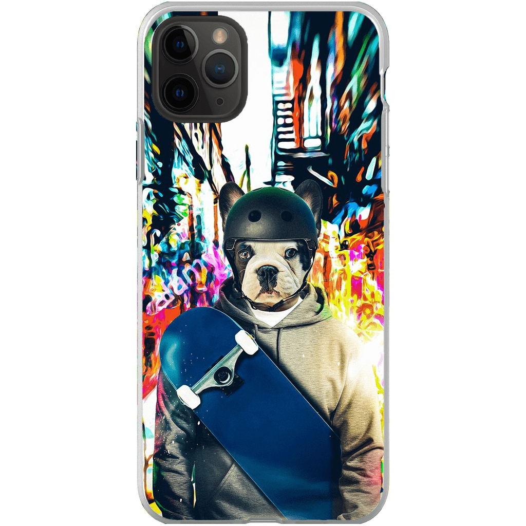 Funda para móvil personalizada &#39;El skater&#39;