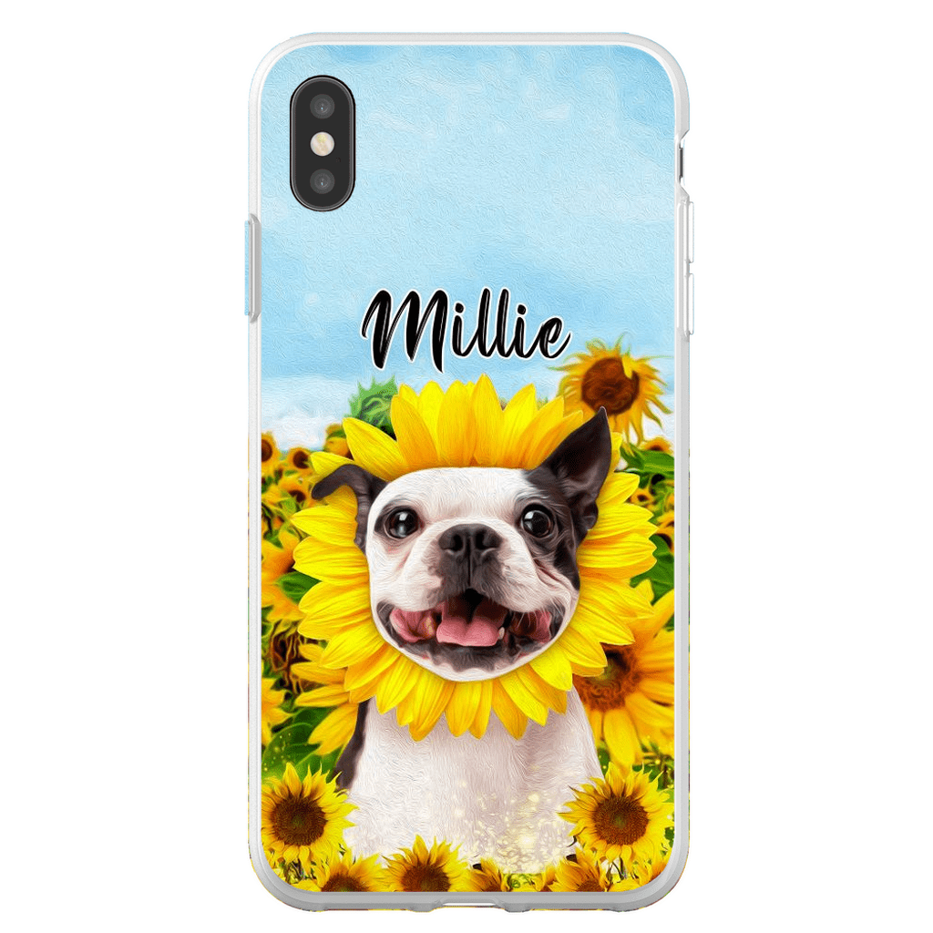 Funda para móvil personalizada &#39;El Girasol&#39;