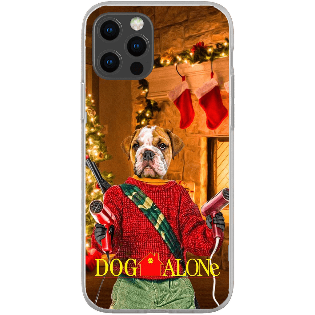 Funda para teléfono personalizada &#39;Perro solo&#39;