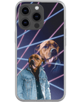 Funda personalizada para teléfono con mascota '1980s Lazer Portrait'