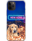 Funda para móvil personalizada 'Doggos de Nueva York'