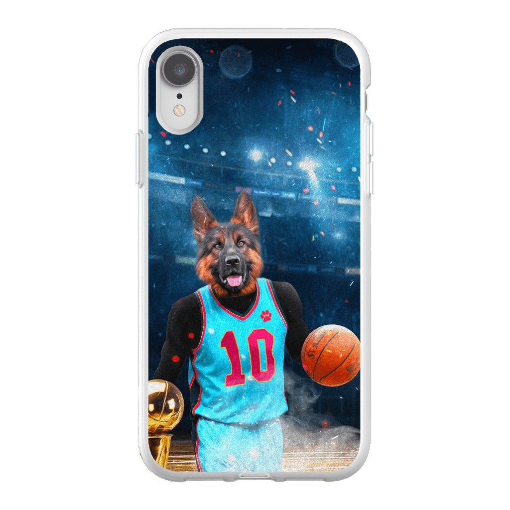 Funda para móvil personalizada &#39;El jugador de baloncesto&#39;