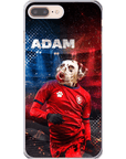 Funda para teléfono personalizada 'Fútbol de Doggos Checos'