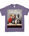 Camiseta personalizada para 2 mascotas 'Furends'