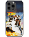 Funda personalizada para teléfono 'Bark to the Future'