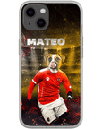 Funda para móvil personalizada 'Austria Doggos Soccer'