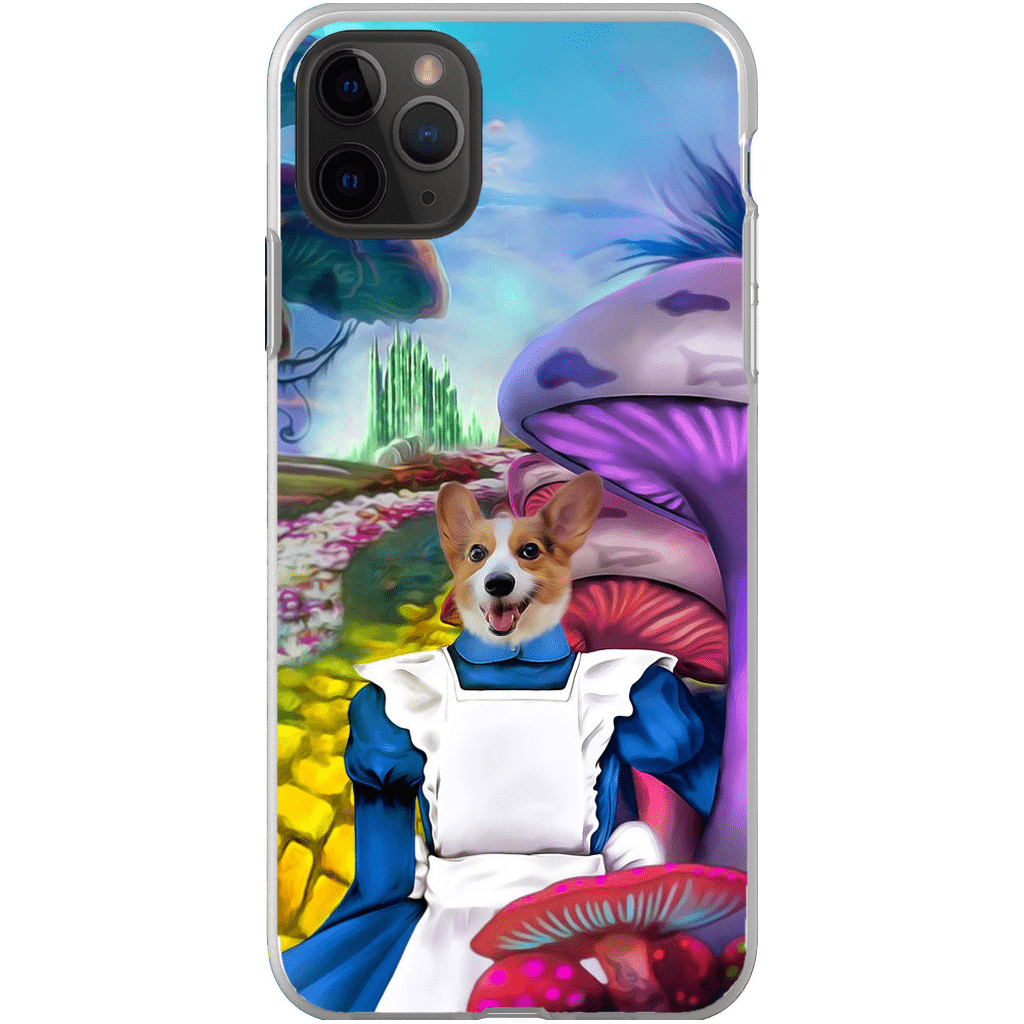 Funda para móvil personalizada &#39;Alicia en Doggoland&#39;