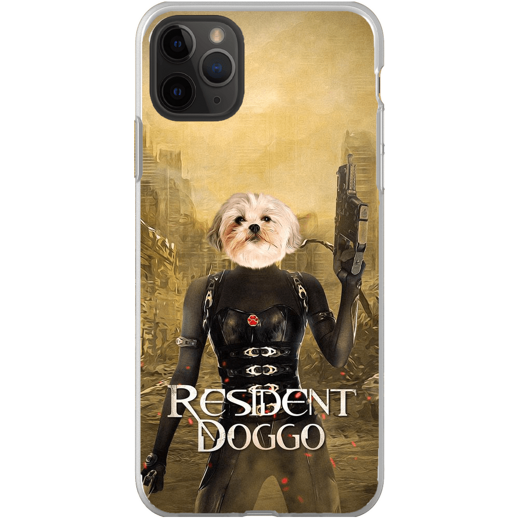 Funda para teléfono personalizada &#39;Resident Doggo&#39;