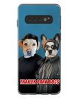 'Trailer Park Dogs 1' Funda personalizada para teléfono con 2 mascotas