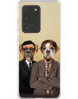 'The Woofice' Funda personalizada para teléfono con 2 mascotas