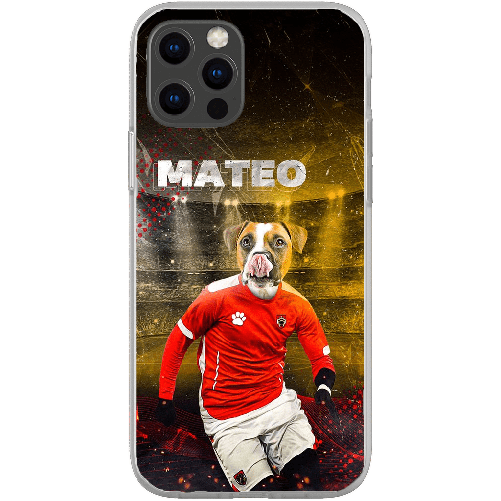 Funda para móvil personalizada &#39;Austria Doggos Soccer&#39;