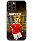 Funda para móvil personalizada 'Austria Doggos Soccer'