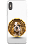 Funda para teléfono personalizada 'Crypto personalizado (tu perro)'