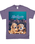 Camiseta personalizada con 2 mascotas 'Doggos of Los Angeles'