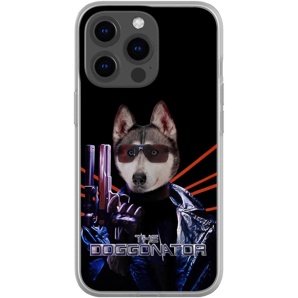 Funda para móvil personalizada &#39;El Doggonator&#39;