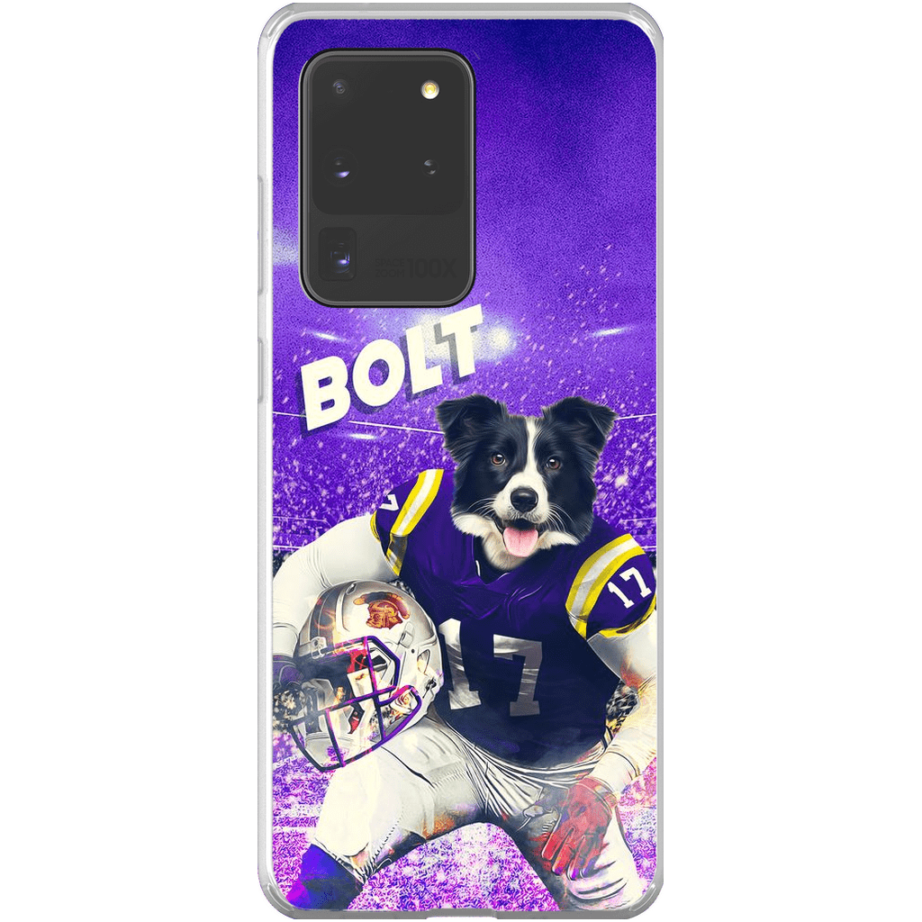 Funda para teléfono personalizada &#39;Louisiana State Doggos&#39;