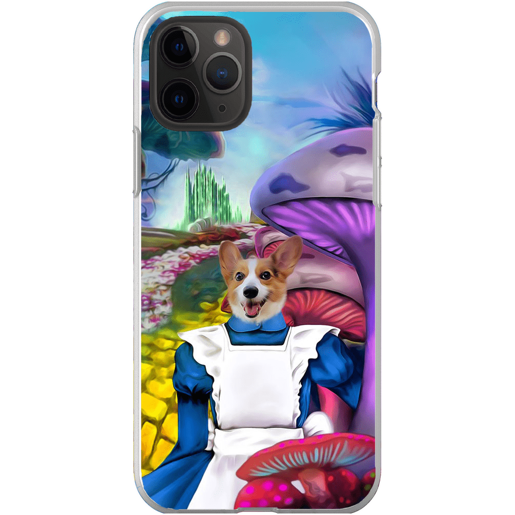 Funda para móvil personalizada &#39;Alicia en Doggoland&#39;