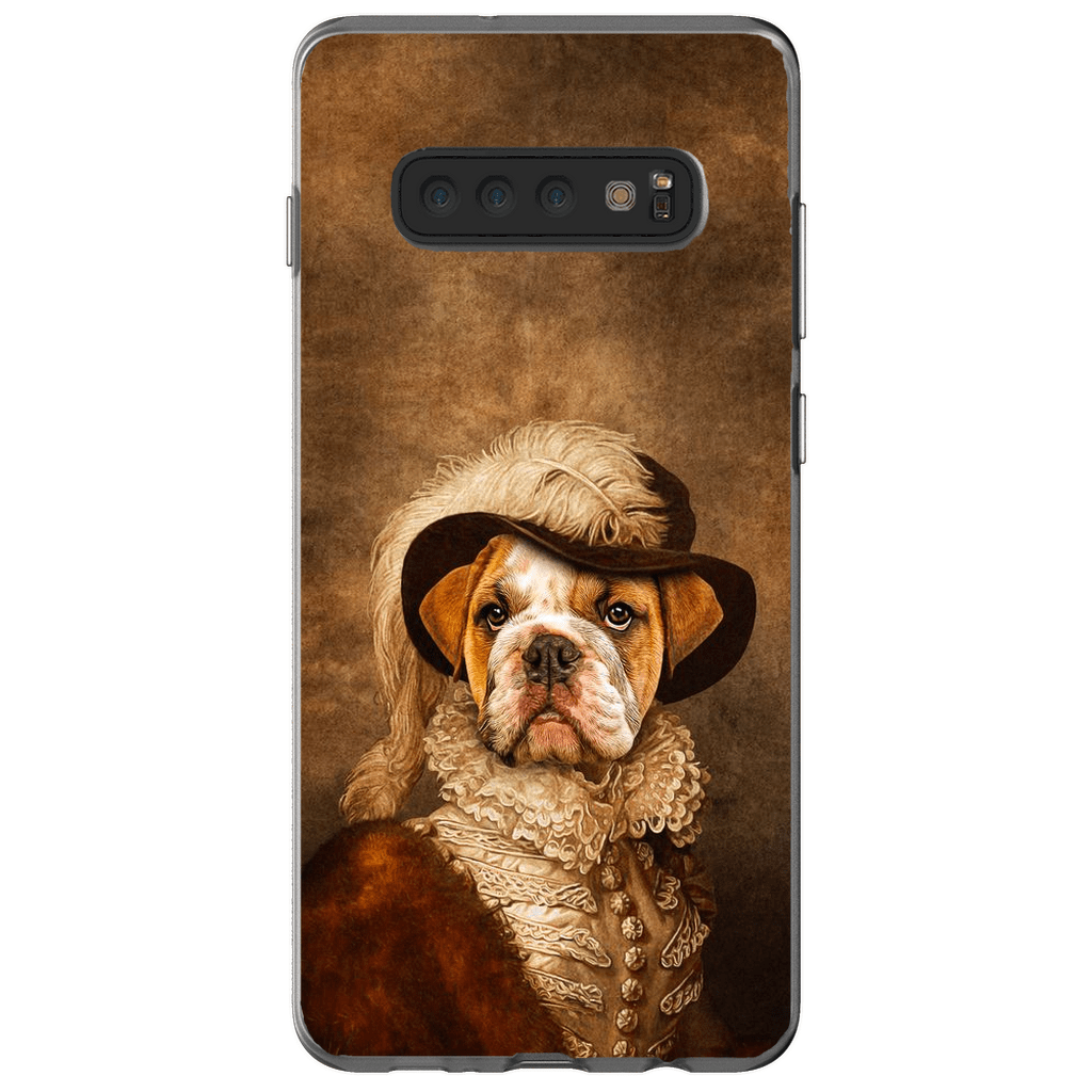 Funda para móvil personalizada &#39;La dama emplumada&#39;